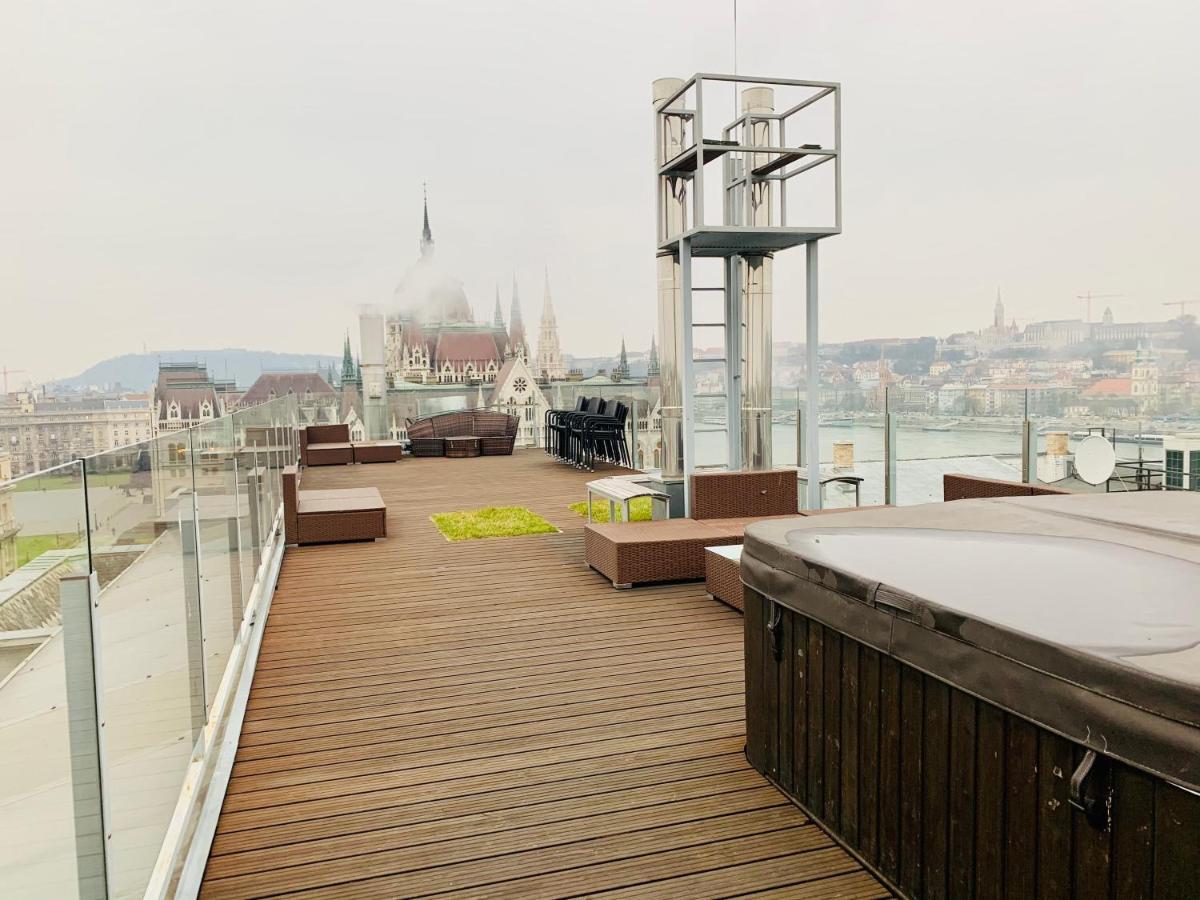 Apartament Parliament Penthouse Budapeszt Zewnętrze zdjęcie